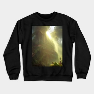 A Lost Rainforest Temple Crewneck Sweatshirt